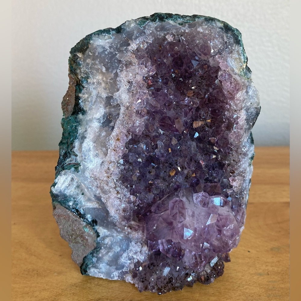 Amethyst With Hematite Inclusions